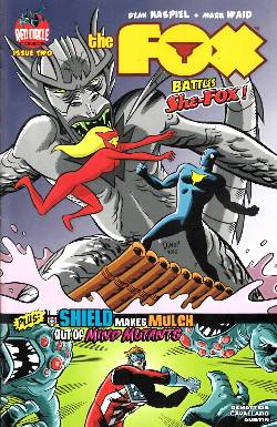 Fox #2 Haspiel Cover [Archie Comic] LARGE