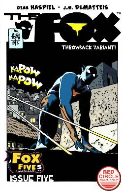 Fox #5 Toth Throwback Variant Cover [Archie Comic] LARGE