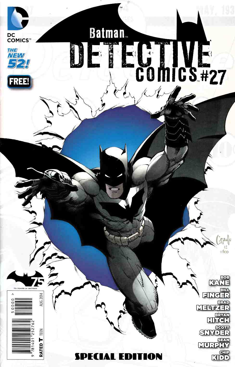 Detective Comics #27 Batman Day Special Edition Near Mint (9.4) [DC Comic] THUMBNAIL