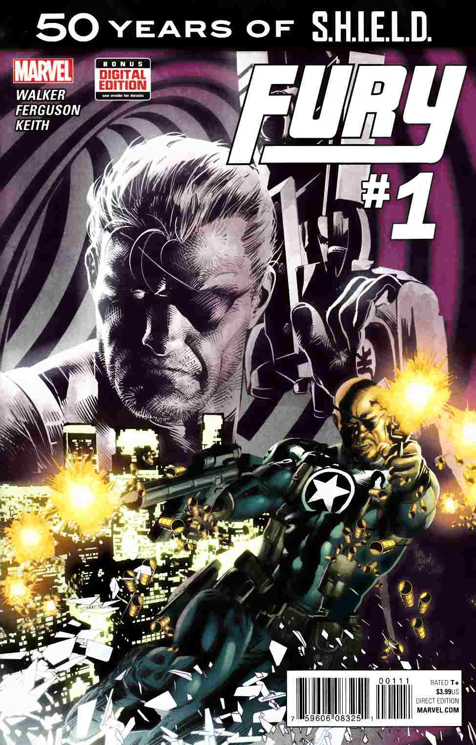 Fury Shield 50th Anniversary #1 [Marvel Comic] LARGE