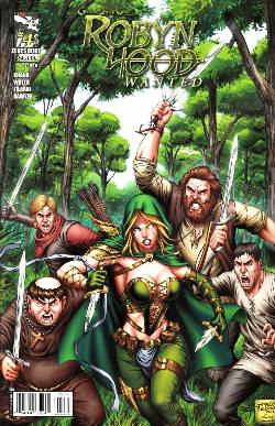 Robyn Hood Wanted #4 Cover B- Reyes [Comic] LARGE