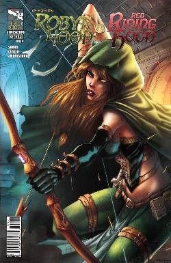 GFT Robyn Hood Vs Red Riding Hood #1 Cover D- Cafaro [Comic] LARGE