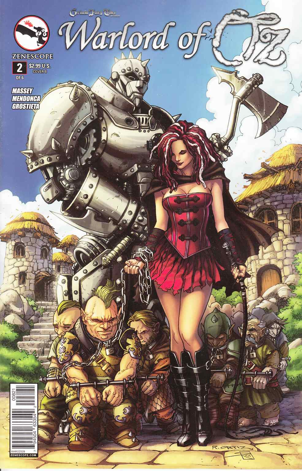 Warlord of Oz #2 Cover B- Ortiz [Zenescope Comic] THUMBNAIL