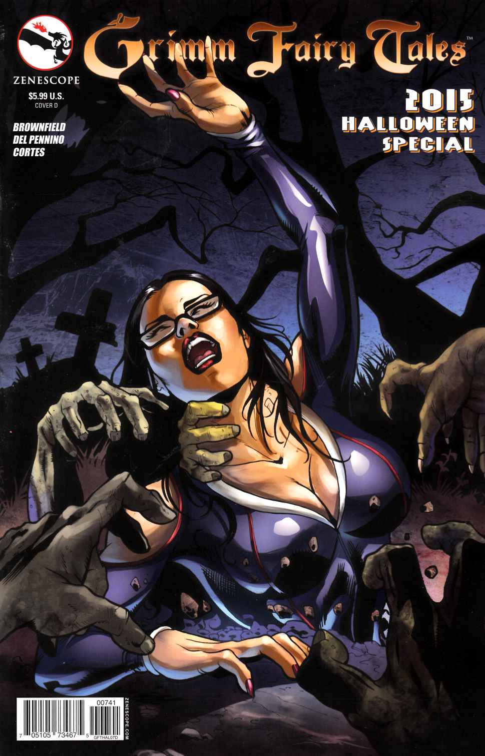 GFT Halloween Special 2015 (One Shot) Cover D- Sanapo [Zenescope Comic] THUMBNAIL