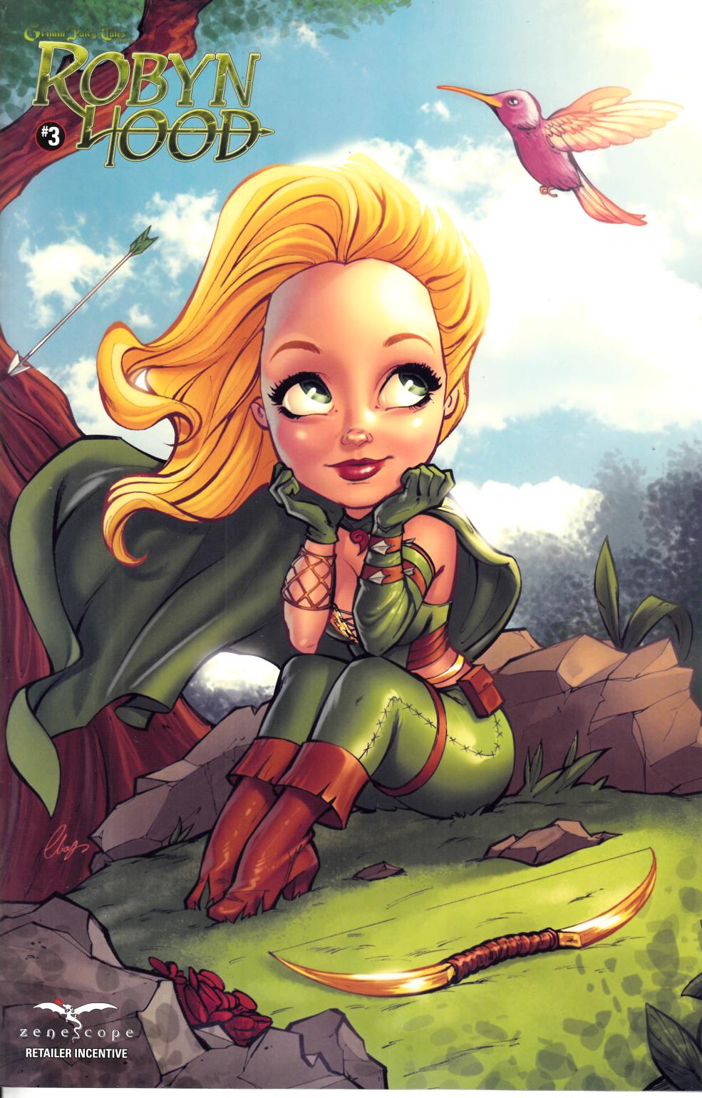 Robyn Hood Ongoing #3 Cover D Chatzoudis Rare Variant [Comic] THUMBNAIL