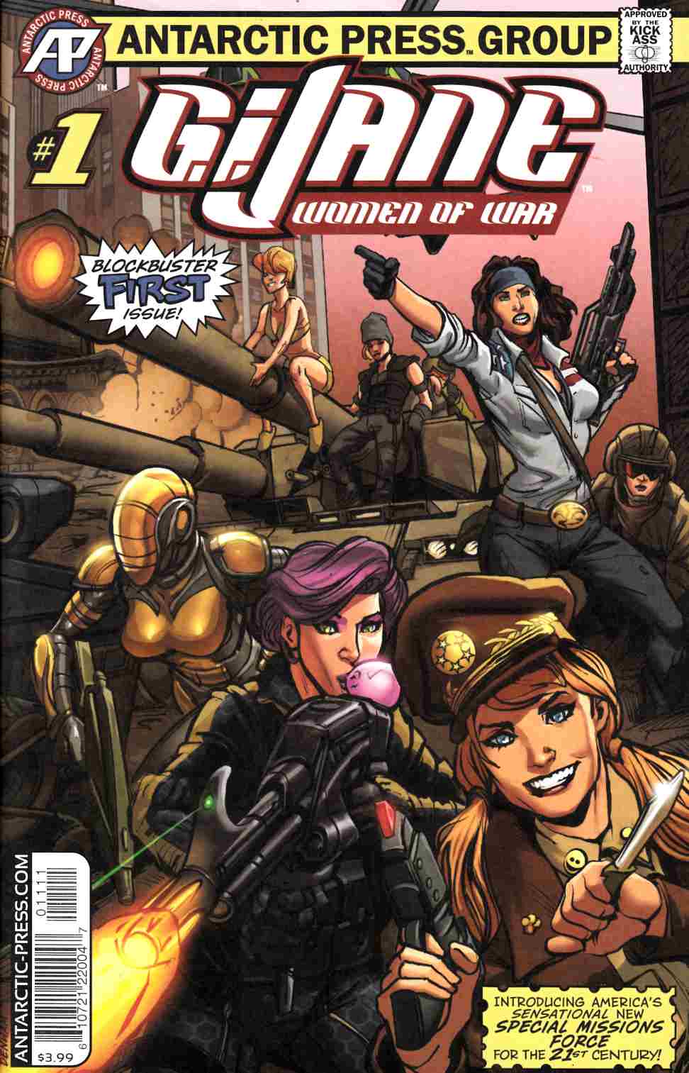GI Jane Women of War #1 [Antarctic Press Comic] LARGE