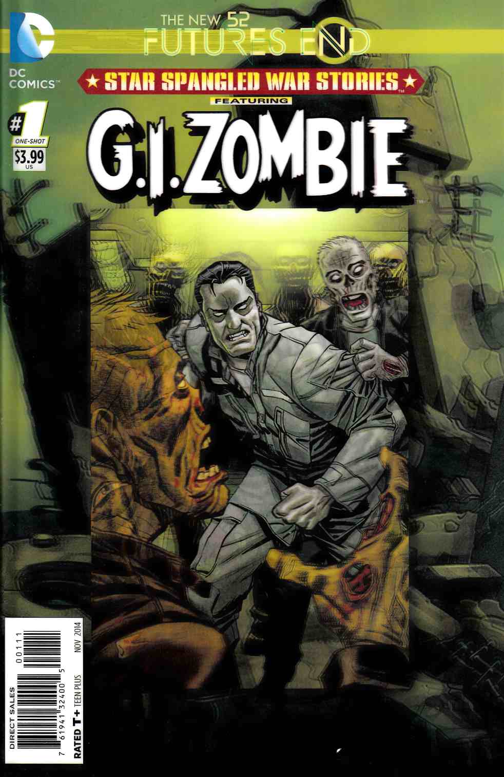 Star Spangled War Stories GI Zombie Futures End #1 3D Edition Near Mint (9.4) [DC Comic] THUMBNAIL