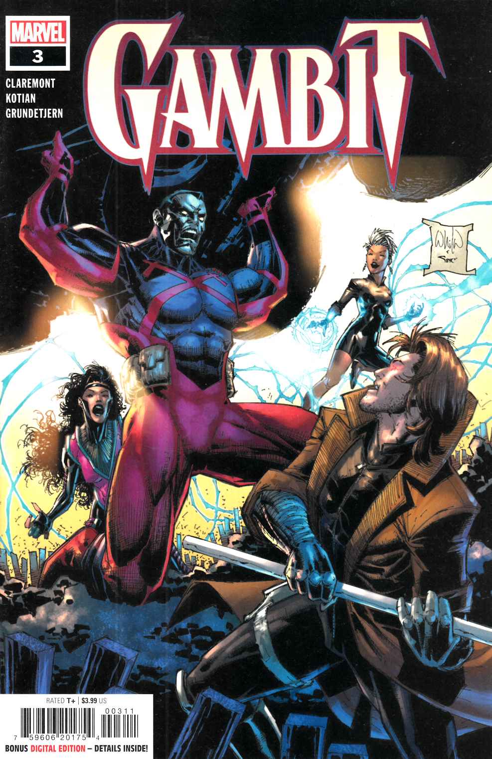 Gambit #3 [Marvel Comic] LARGE