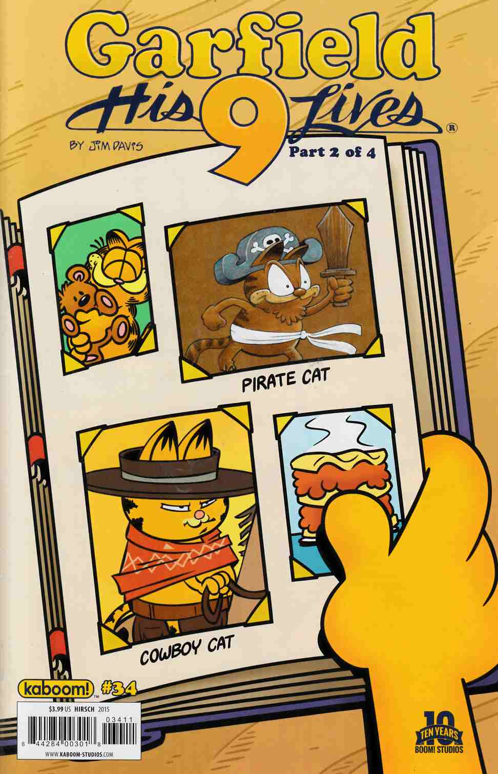 Garfield #34 Near Mint (9.4) [Boom Studios Comic] THUMBNAIL
