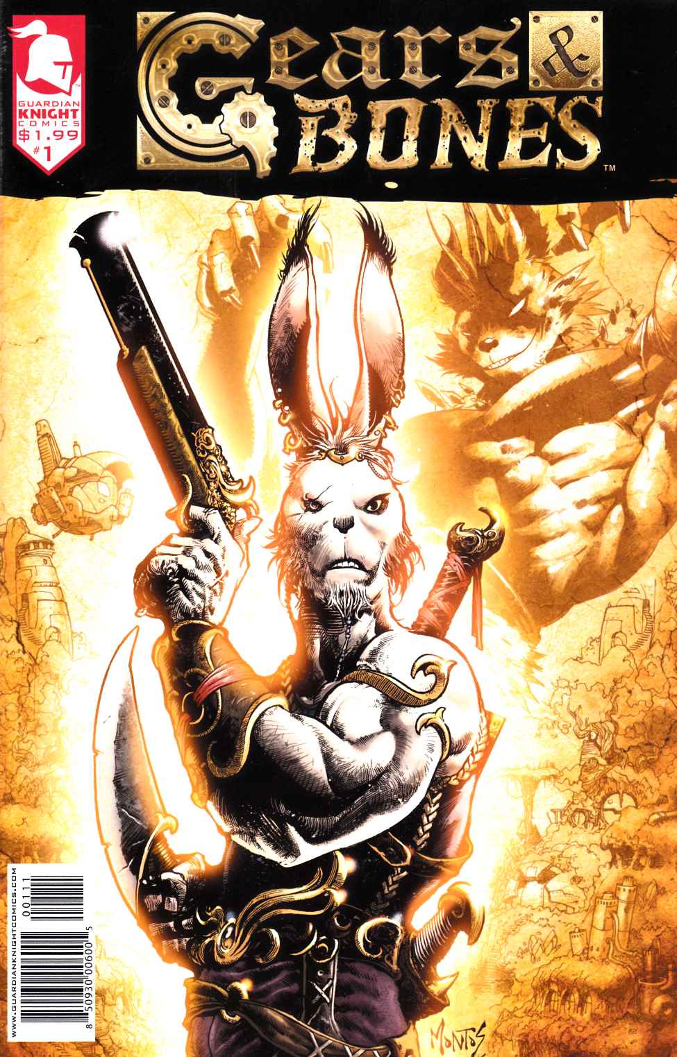 Gears and Bones #1 [Guardian Knight Comic] THUMBNAIL