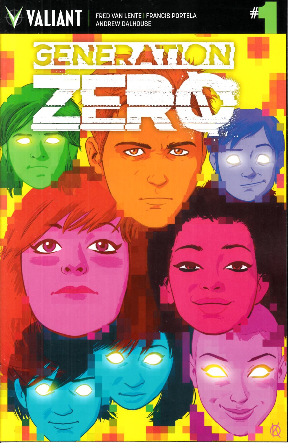 Generation Zero #1 Cover F- Kano Incentive [Valiant Comic] THUMBNAIL