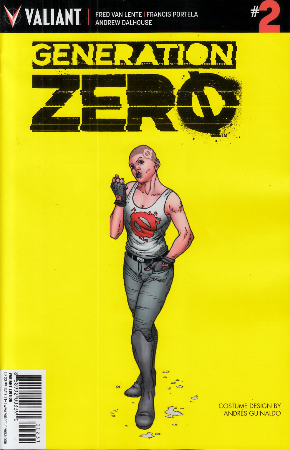 Generation Zero #2 Cover C- Character Design Incentive [Valiant Comic] THUMBNAIL
