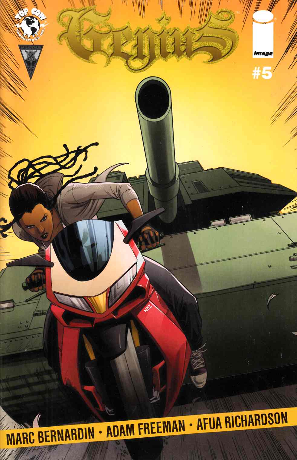 Genius #5 [Image Comic] THUMBNAIL