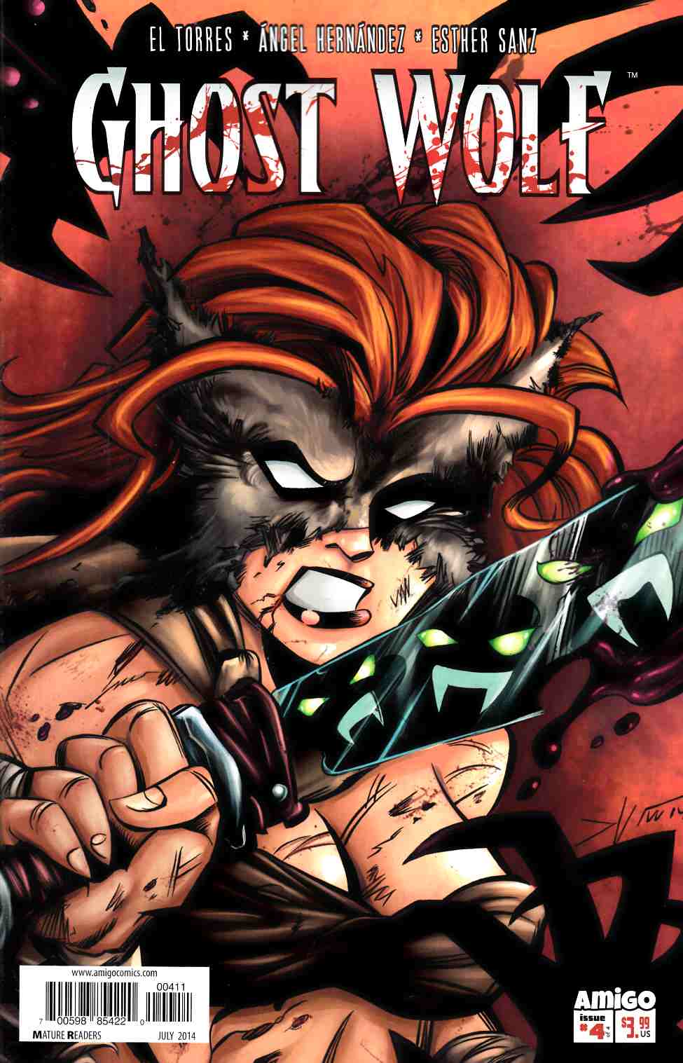 Ghost Wolf #4 [Amigo Comic] LARGE