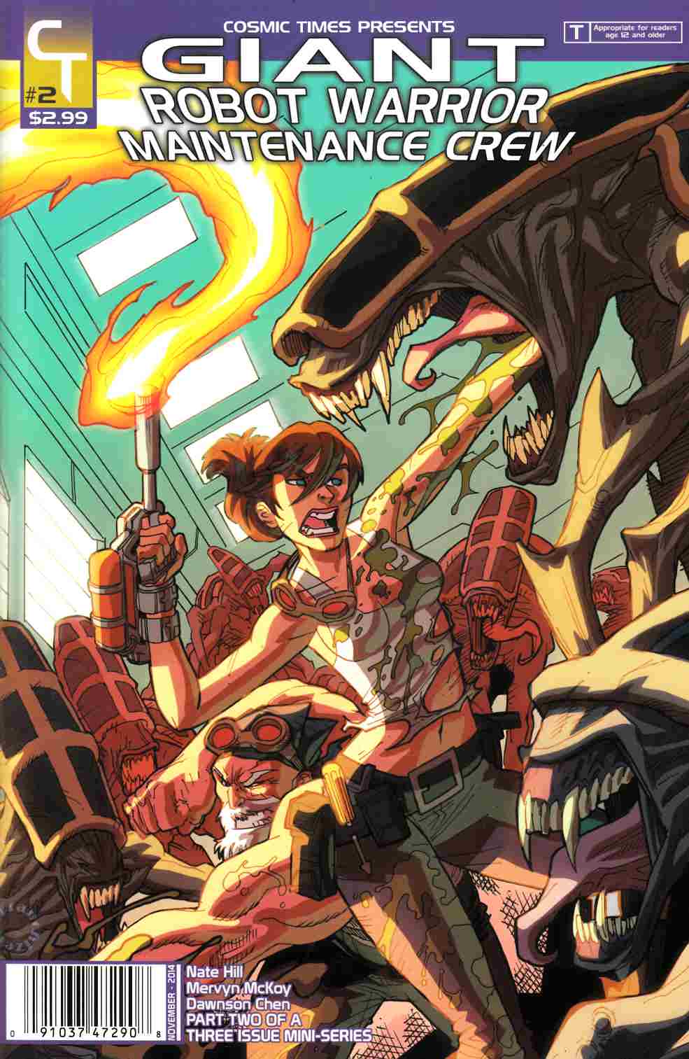 Giant Robot Warrior Maintenance Crew #2 [Cosmic Times Comic] LARGE