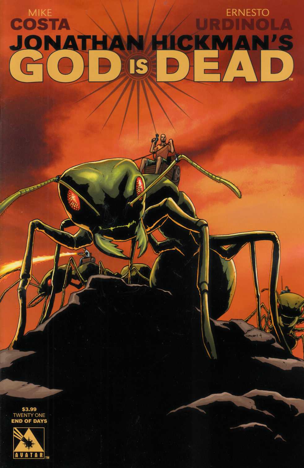 God Is Dead #21 End of Days Cover [Comic] THUMBNAIL
