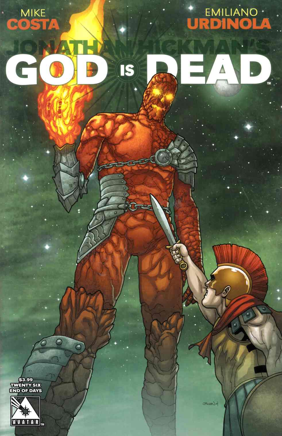 God Is Dead #26 End of Days Cover [Avatar Comic] THUMBNAIL