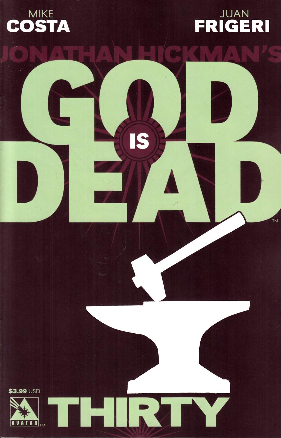 God Is Dead #30 [Avatar Comic] LARGE
