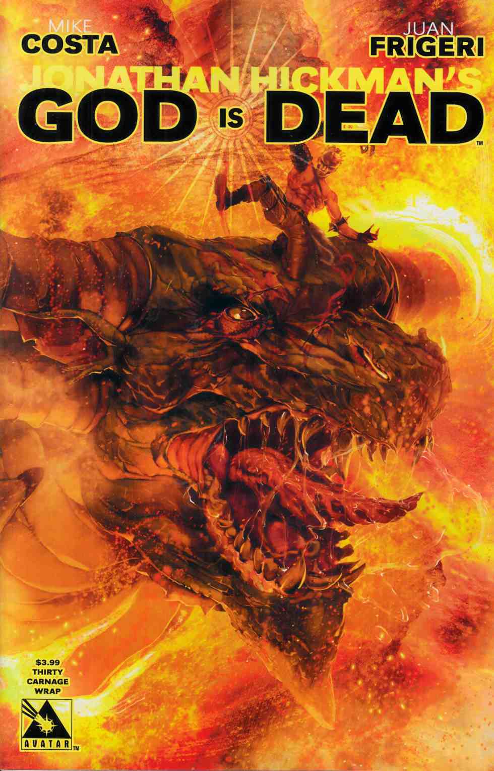 God Is Dead #30 Carnage Wrap Cover [Avatar Comic] THUMBNAIL