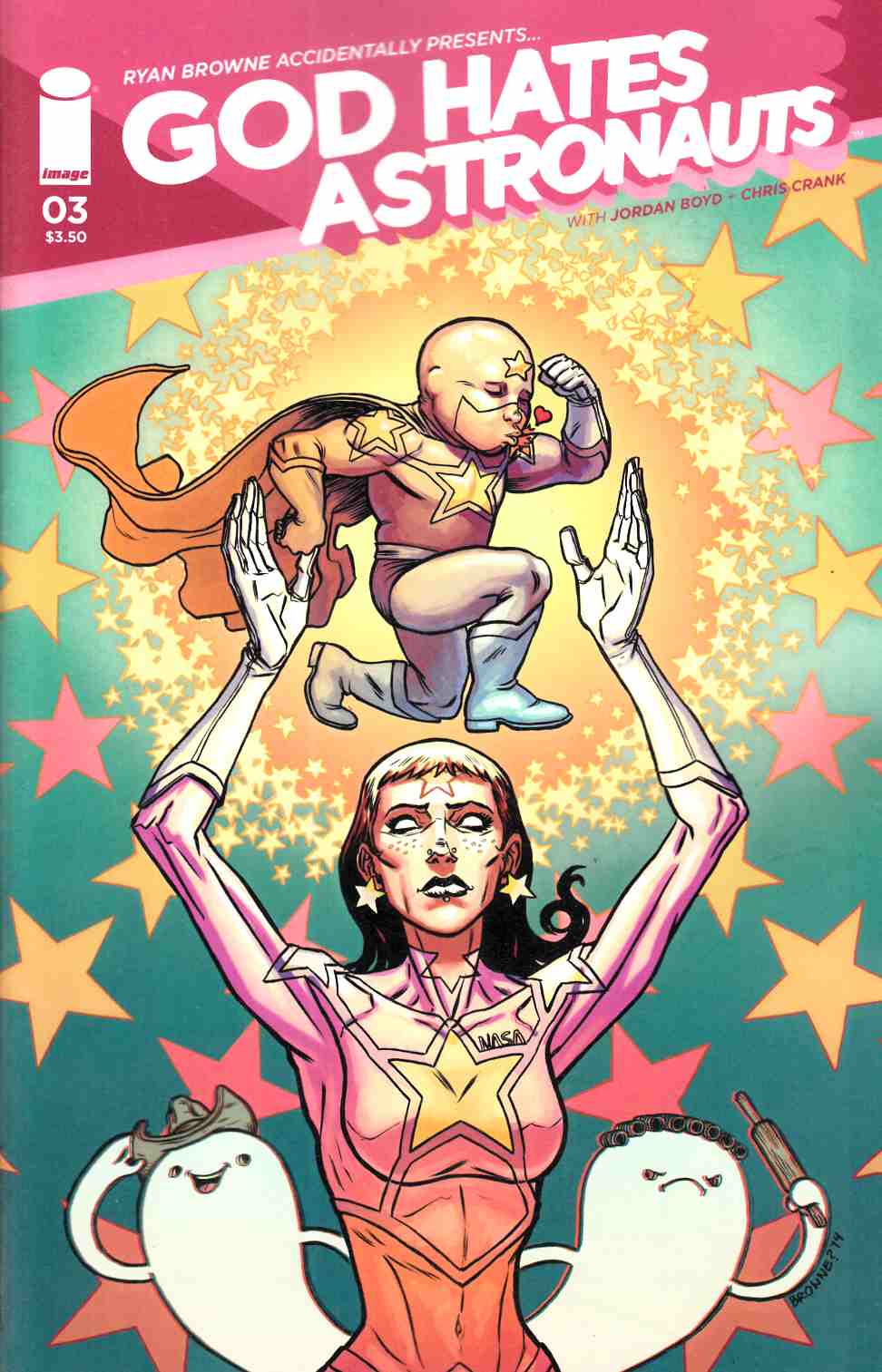 God Hates Astronauts #3 Cover A- Browne [Image Comic] THUMBNAIL