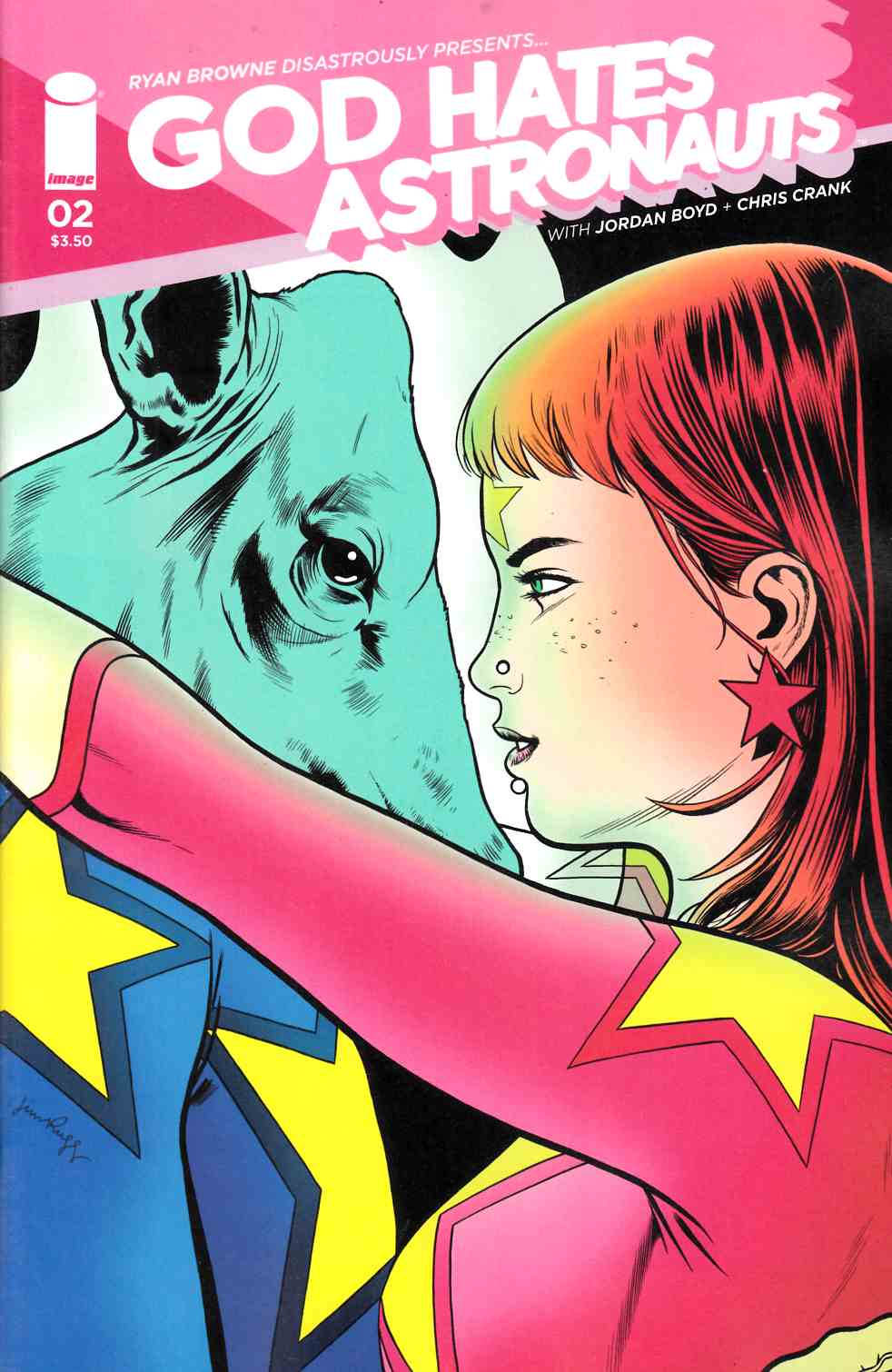 God Hates Astronauts #2 Cover B- Rugg [Comic] THUMBNAIL