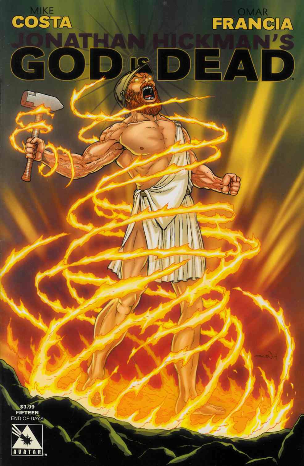 God Is Dead #15 End of Days Cover [Comic] LARGE