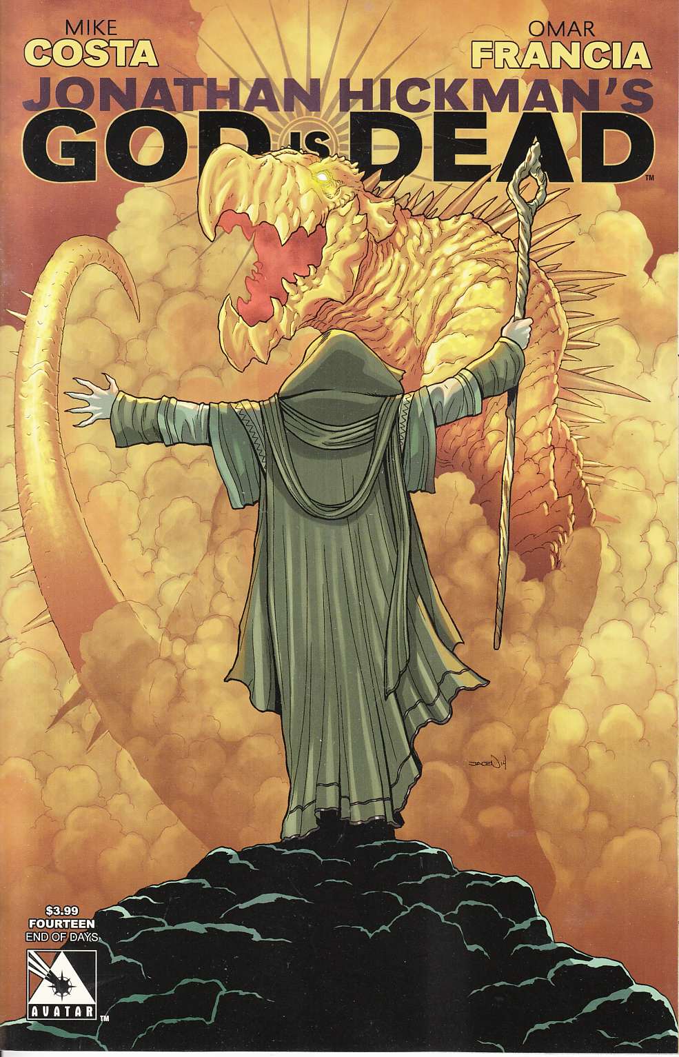 God Is Dead #14 End of Days Cover [Avatar Comic] LARGE