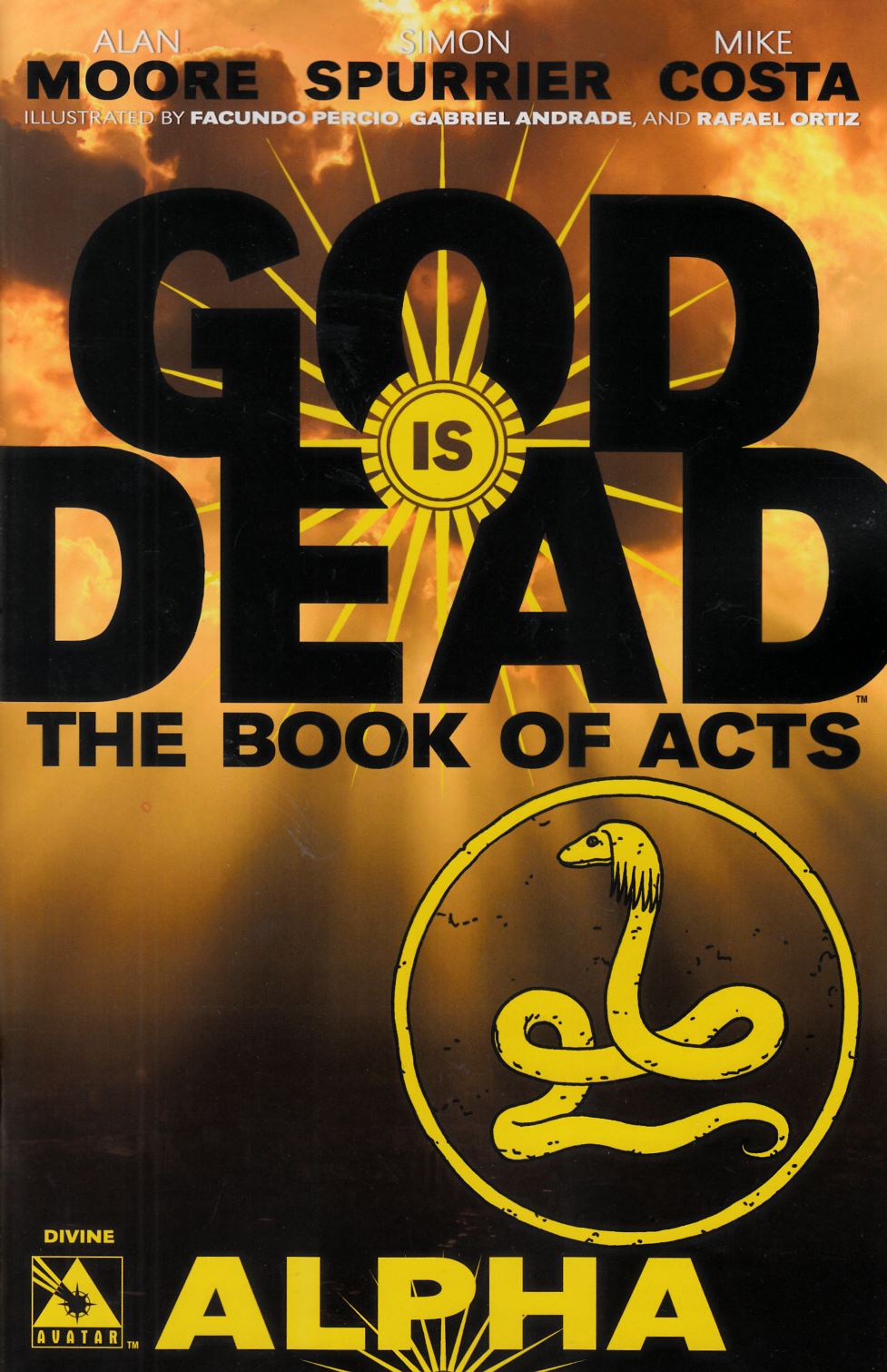 God Is Dead Book of Acts Alpha (One Shot) Divine Incentive Cover [Comic] THUMBNAIL