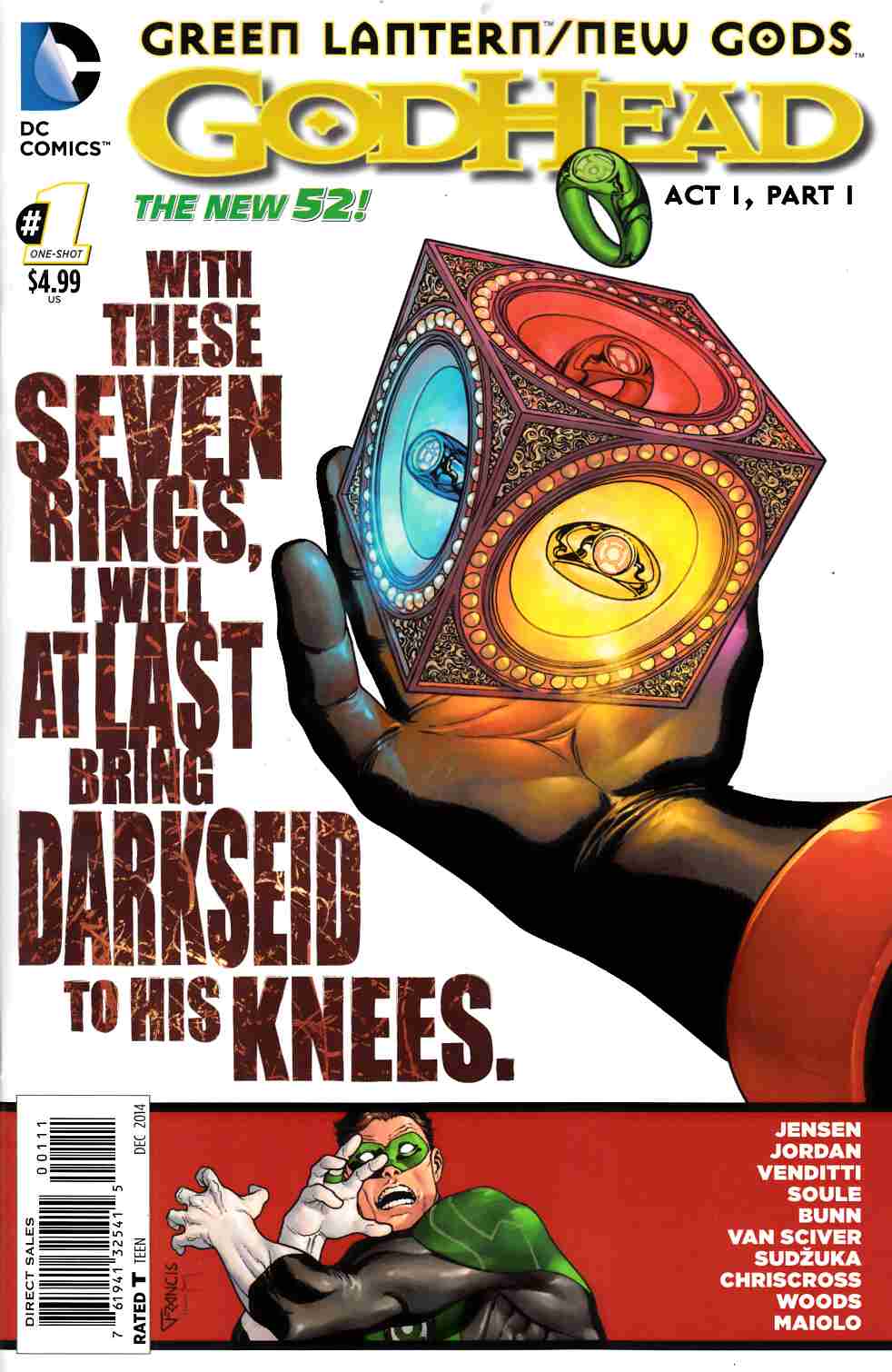 Green Lantern New Gods Godhead #1 [DC Comic] LARGE