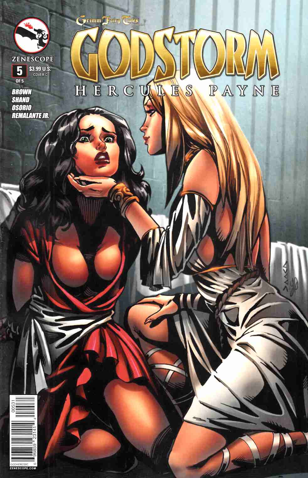 Godstorm Hercules Payne #5 Cover C- Cucca [Comic] THUMBNAIL