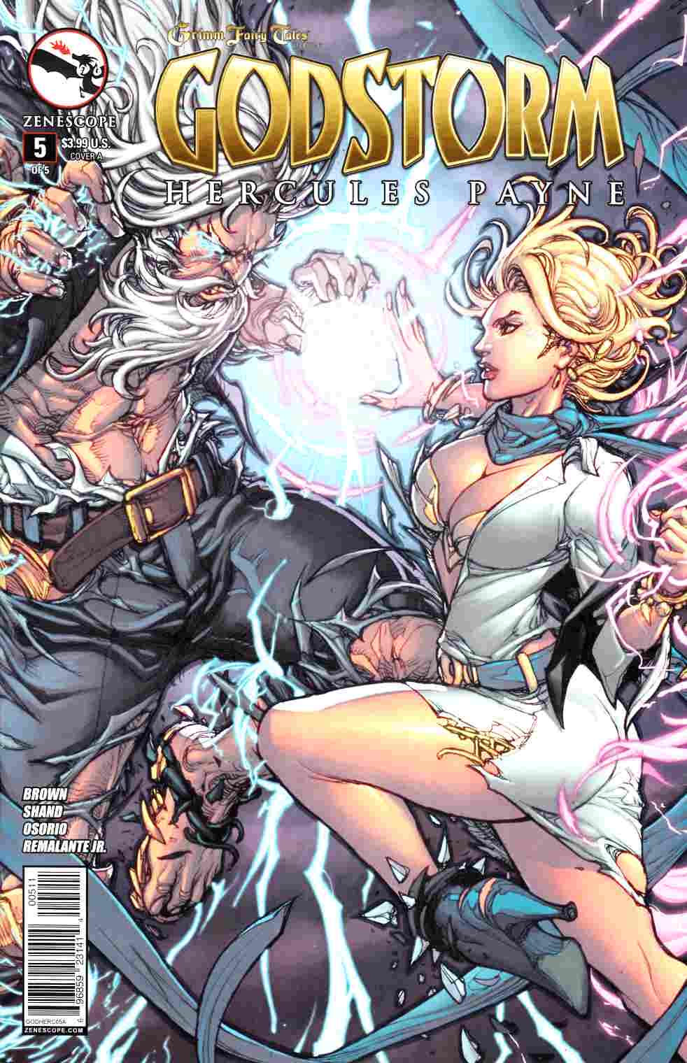 Godstorm Hercules Payne #5 Cover A- Pantalena [Comic] THUMBNAIL