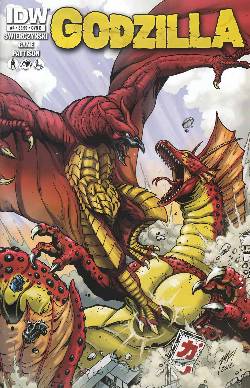 Godzilla Ongoing #4 Cover B- Frank [IDW Comic] LARGE