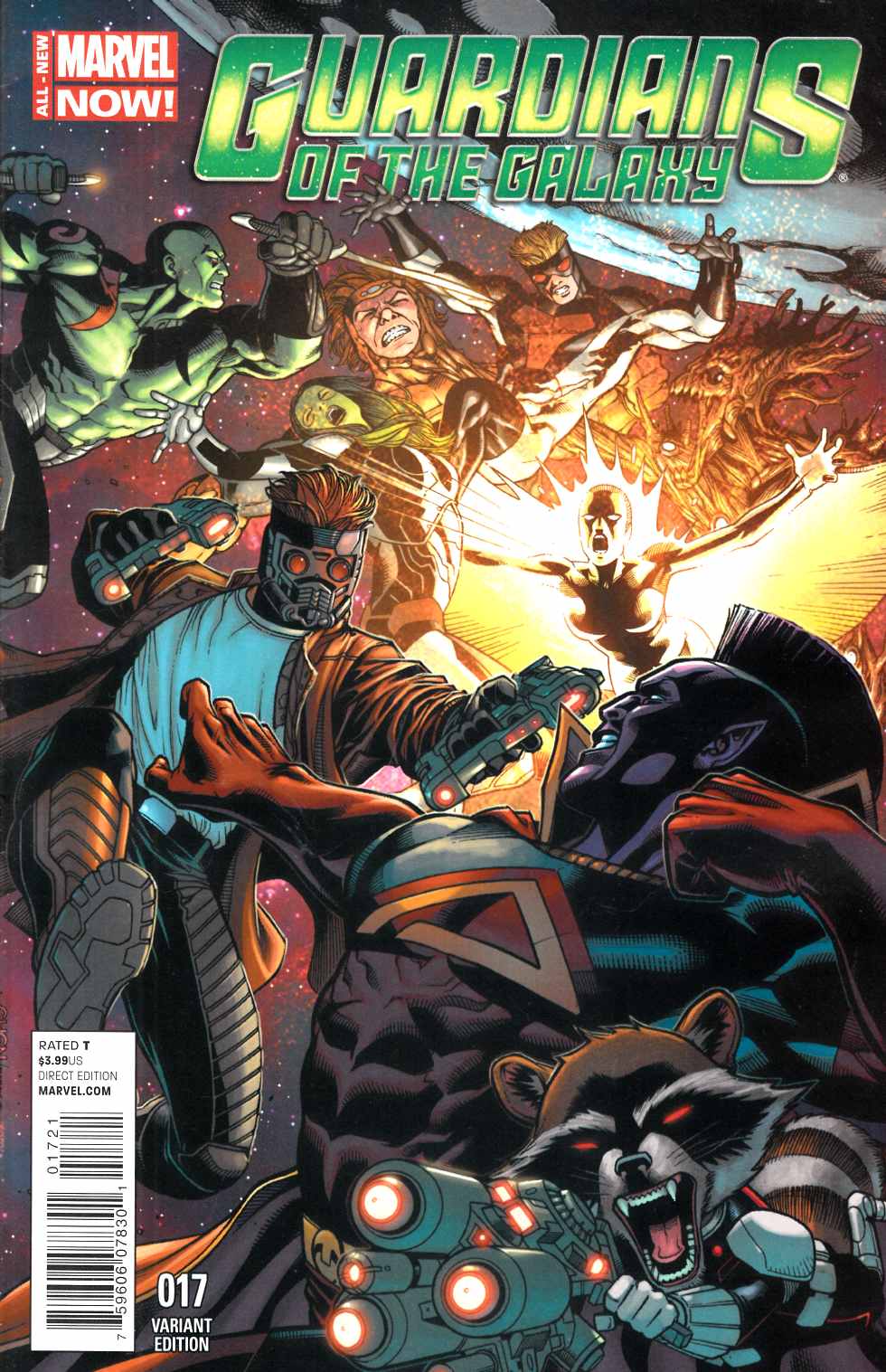 Guardians of the Galaxy #17 Guardians of the Galaxy Variant Cover [Comic] THUMBNAIL