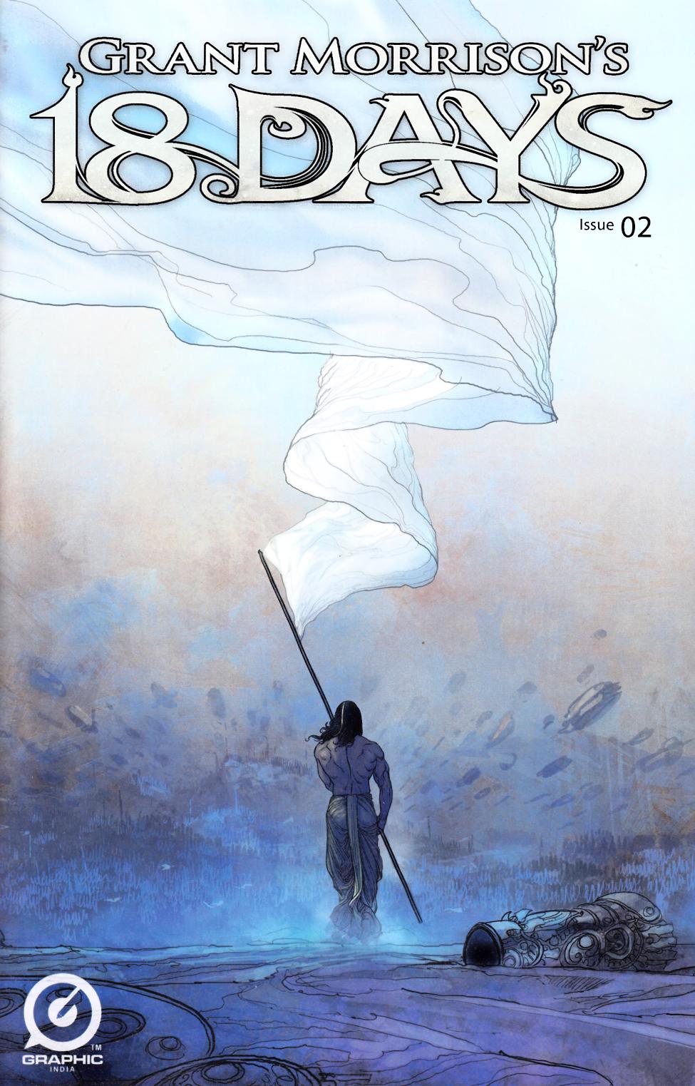 Grant Morrisons 18 Days #2 Cover B- Singh [Graphic India Comic] LARGE