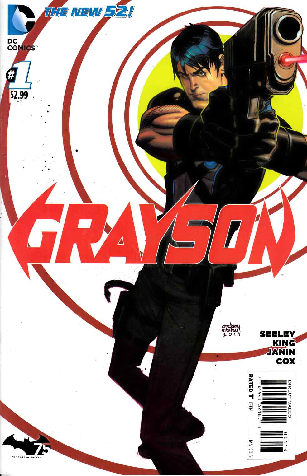 Grayson #1 Third Printing [Comic] THUMBNAIL