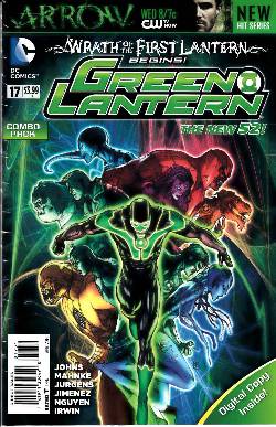 Green Lantern #17 Combo Pack (Wrath) [DC Comic] LARGE
