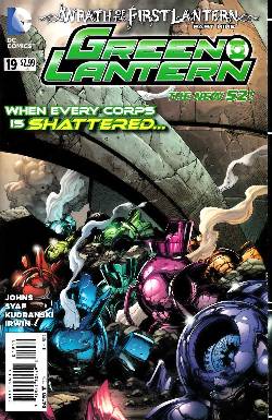 Green Lantern #19 (Wrath) [DC Comic] LARGE