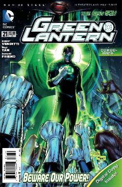 Green Lantern #21 Combo Pack [Comic] LARGE