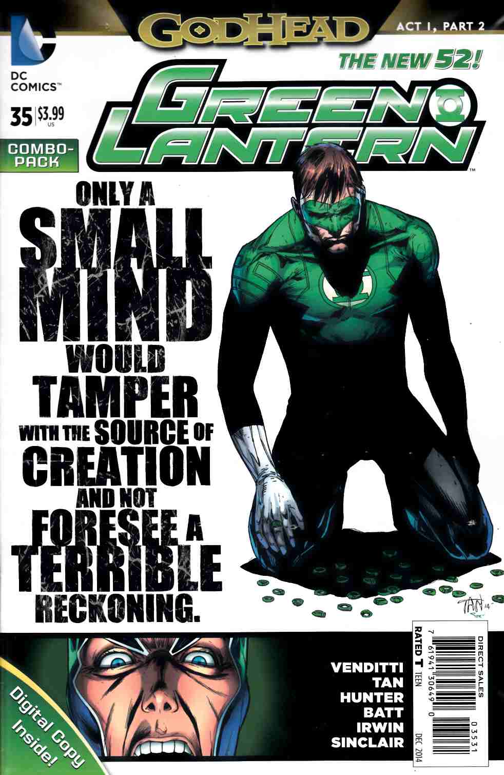 Green Lantern #35 Combo Pack (Godhead) [Comic] LARGE