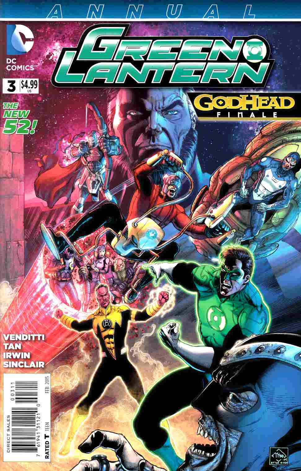 Green Lantern Annual #3 Near Mint (9.4) [DC Comic] THUMBNAIL