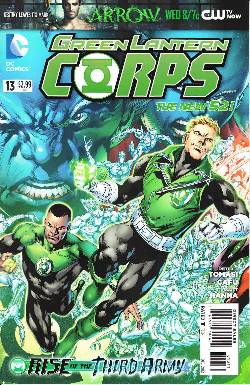 Green Lantern Corps #13 [DC Comic] LARGE