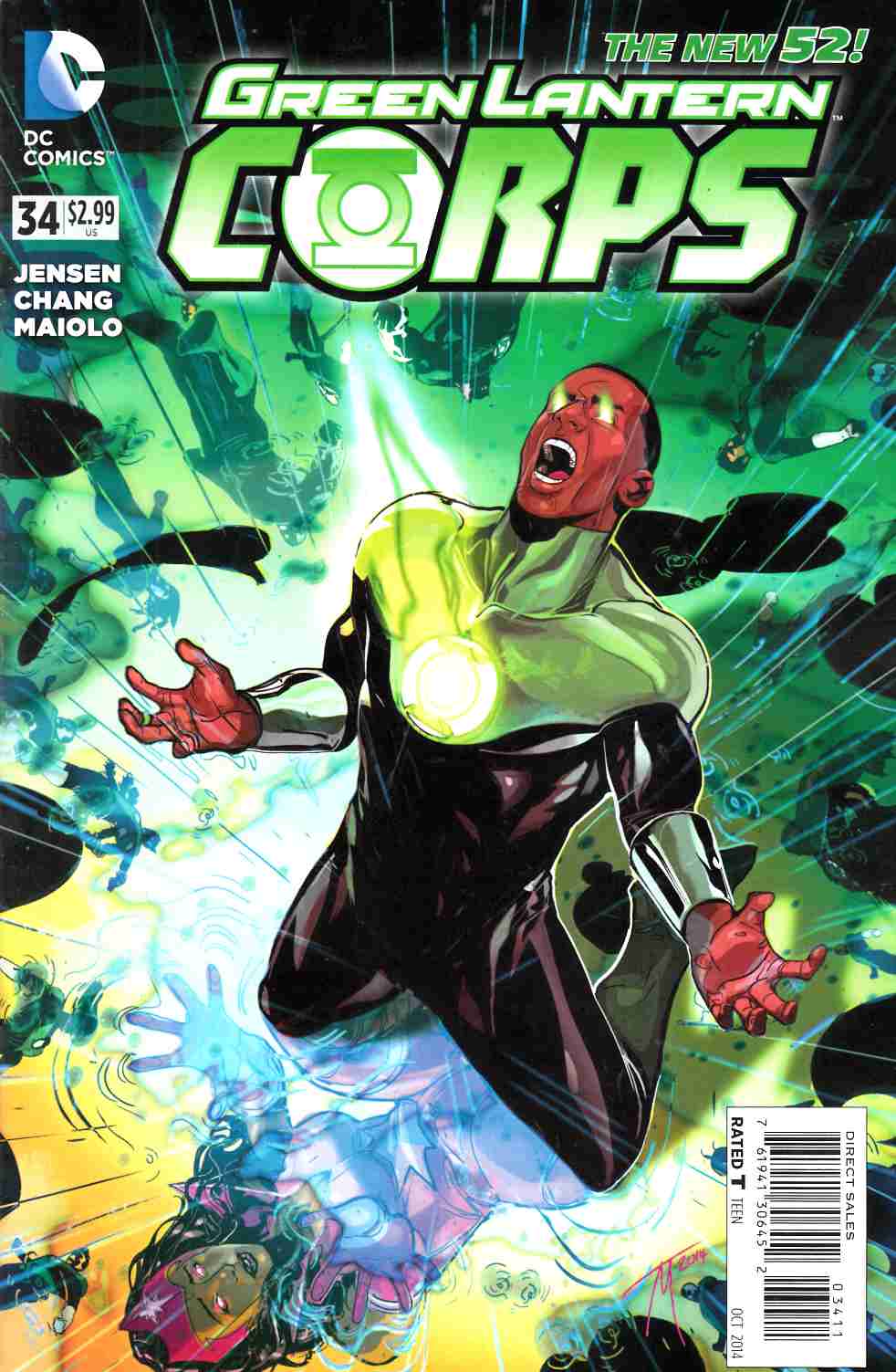 Green Lantern Corps #34 [Comic] LARGE