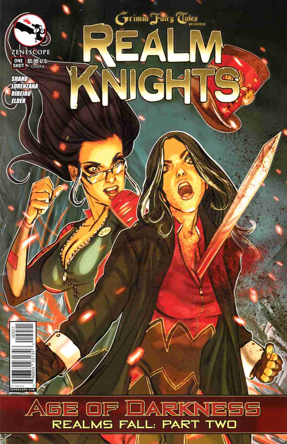 Realm Knights Age of Darkness (One Shot) Cover B- Lam [Zenescope Comic] THUMBNAIL