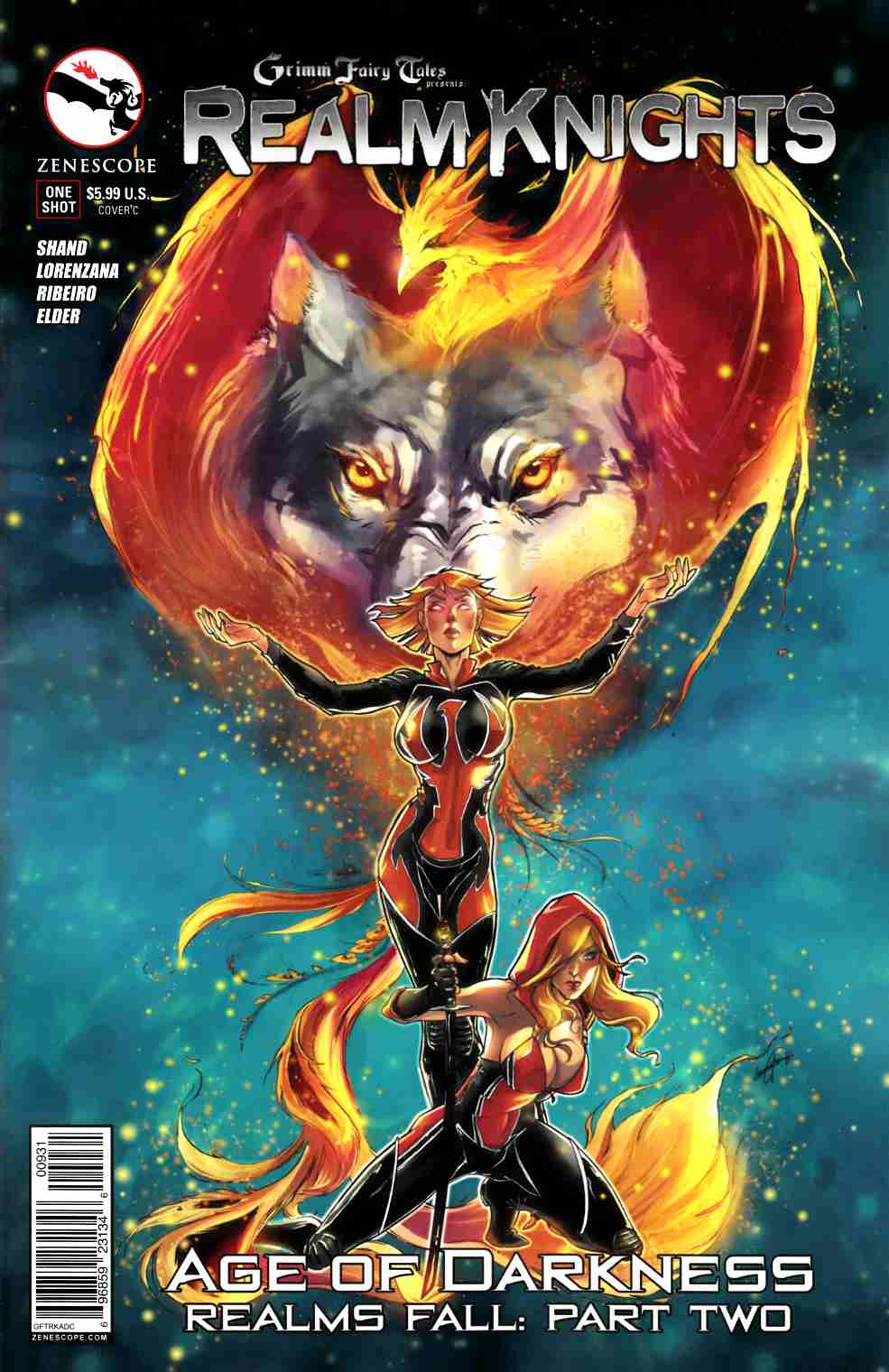 Realm Knights Age of Darkness (One Shot) Cover C- Valentino [Zenescope Comic] THUMBNAIL