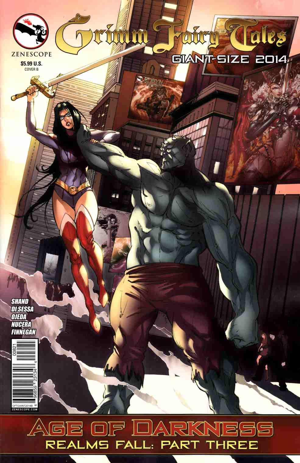 Grimm Fairy Tales Giant-Size 2014 Cover B Fine (6.0) [Zenescope Comic] LARGE