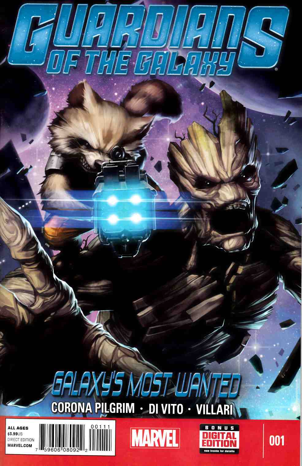 Guardians of Galaxy Galaxys Most Wanted #1 [Comic] LARGE