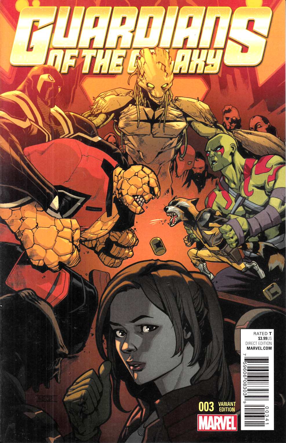 Guardians of the Galaxy #3 Asrar Variant Cover [Marvel Comic] LARGE