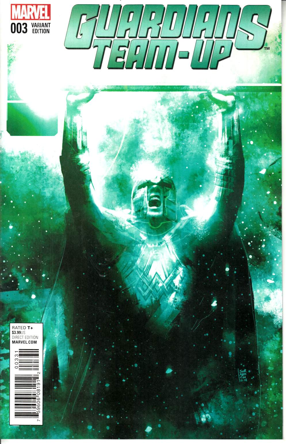 Guardians Team-Up #3 Sorrentino Cosmic Character Variant Cover [Marvel Comic] THUMBNAIL