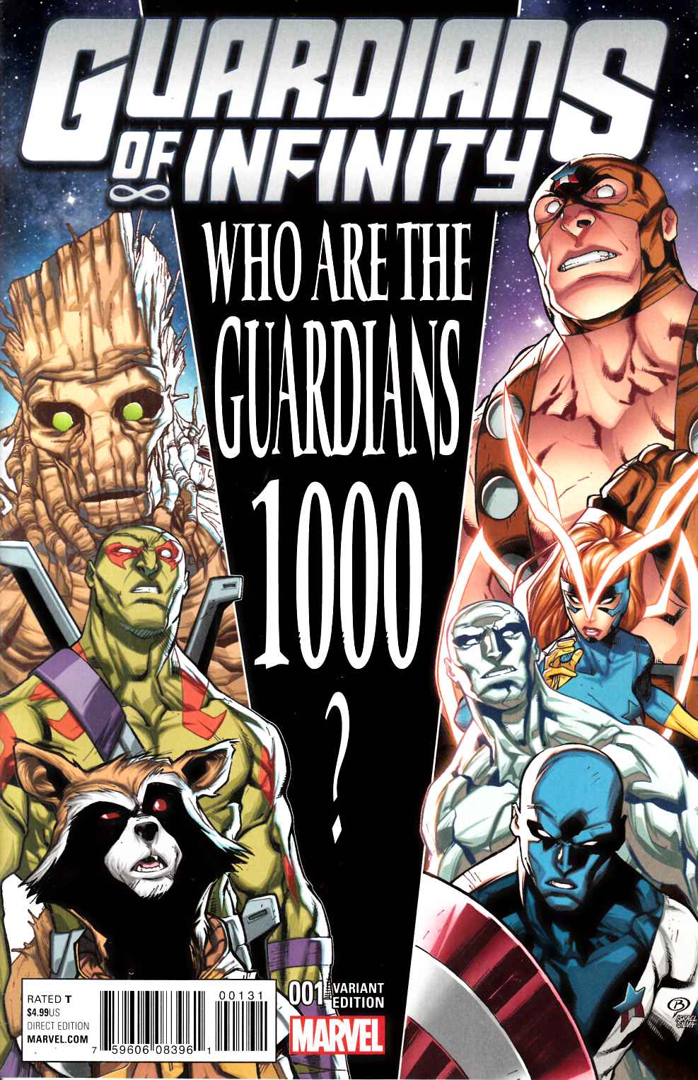Guardians of Infinity #1 Barberi Variant Cover [Marvel Comic] THUMBNAIL