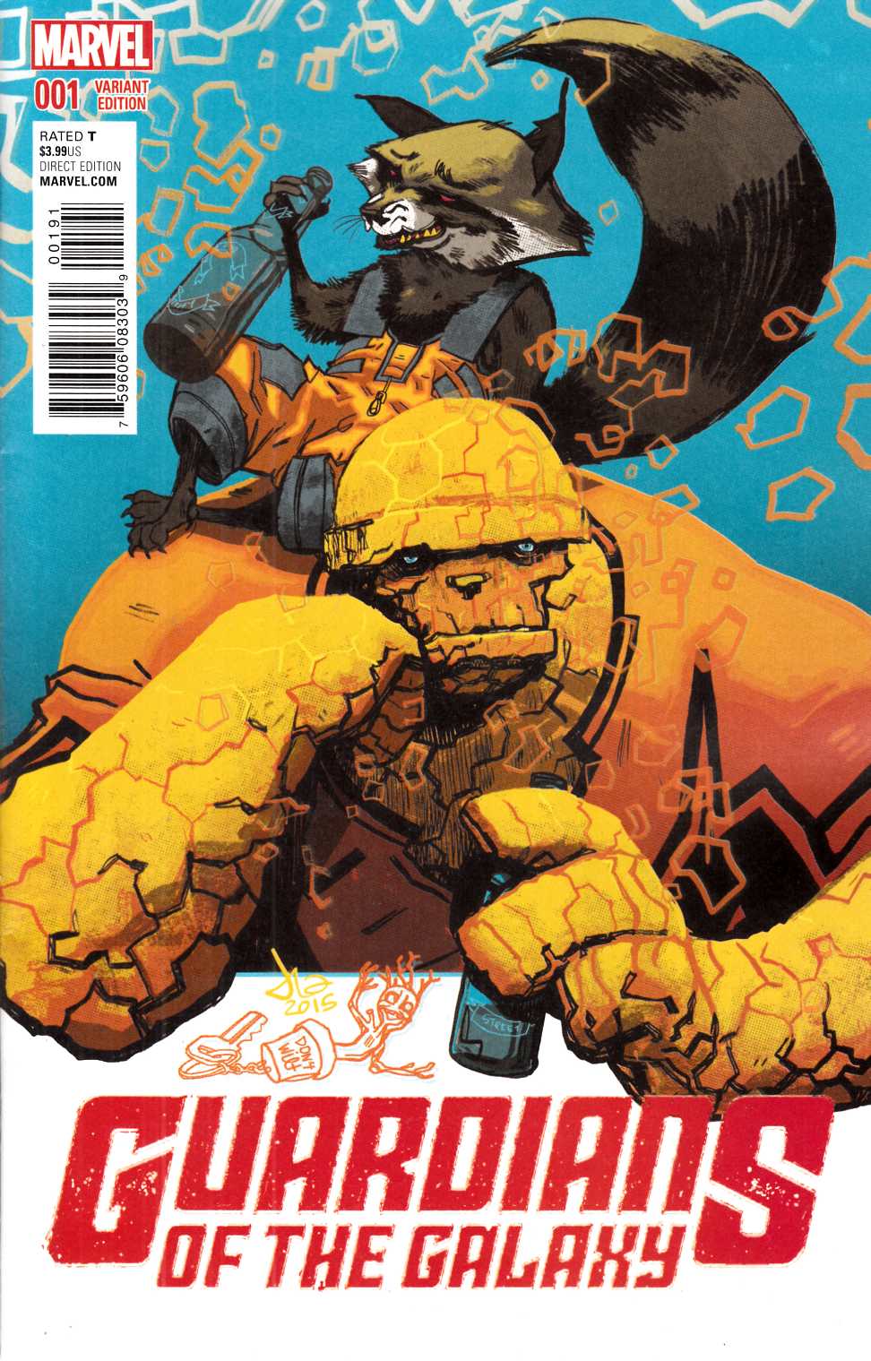 Guardians of the Galaxy #1 Latour Variant Cover [Marvel Comic] THUMBNAIL